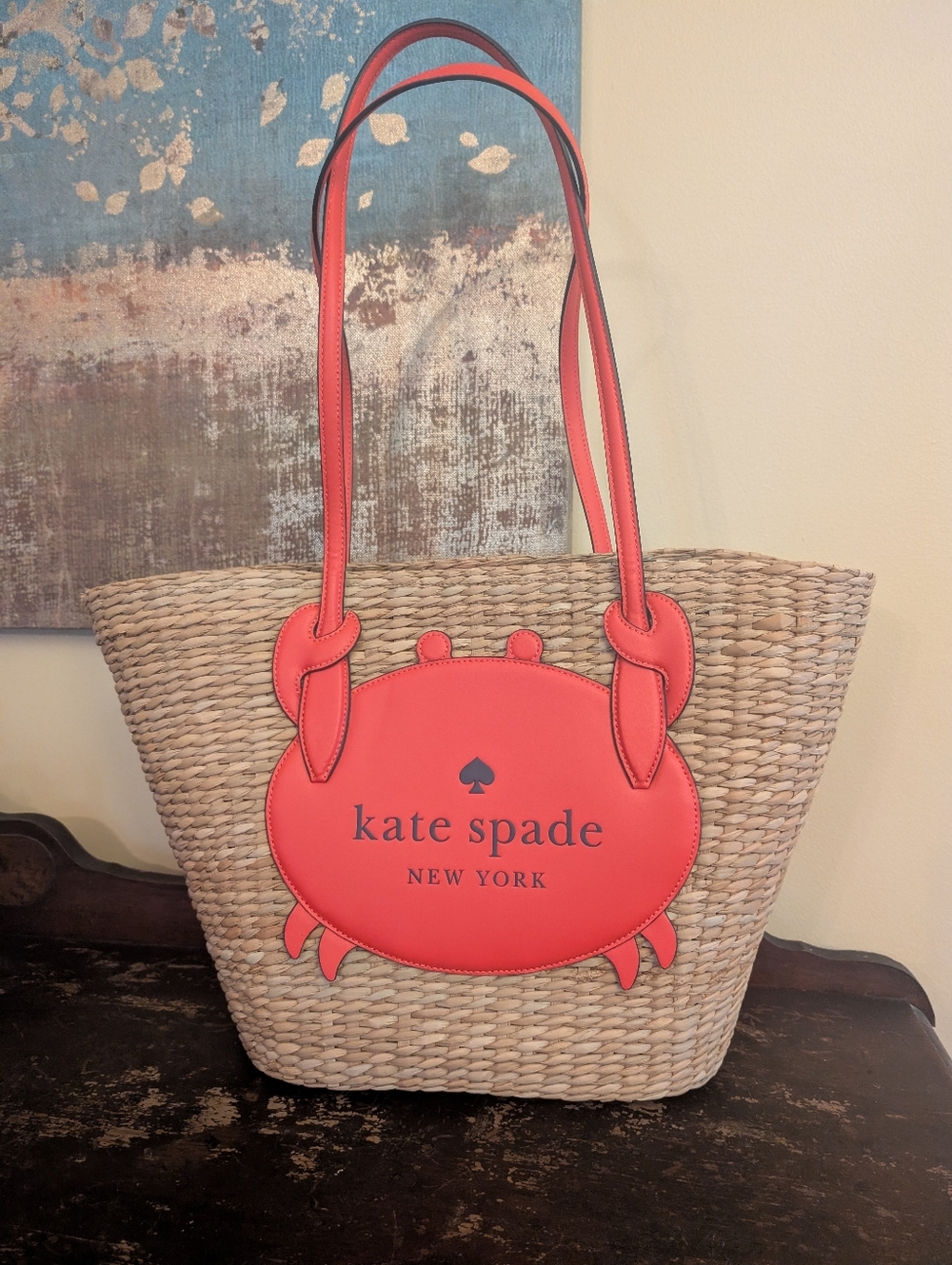 Kate Spade New York Pinch Me Crab Large Tote